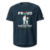 Proud Autism Dad AD sports jersey