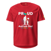 Proud Autism Dad AD sports jersey