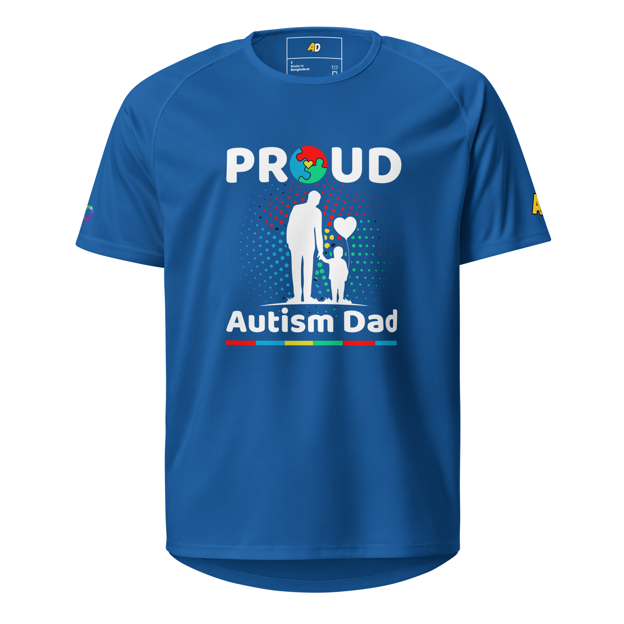 Proud Autism Dad AD sports jersey